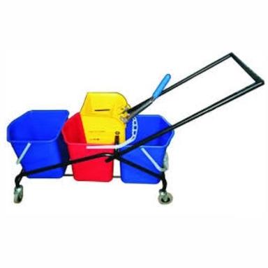 Plastic Easy to Use 3 Bucket Trolley