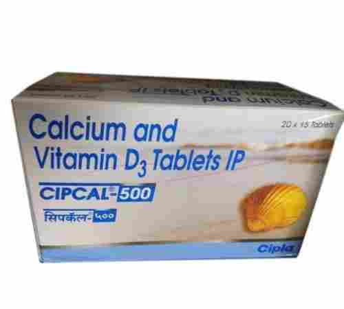 Calcium And Vitamin D3 Tablets, Pack Of 20 X 15 Tablets