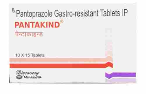Pantoprazole Gastro-Resistant Tablets (Pack Of 10 X 15 Tablets)