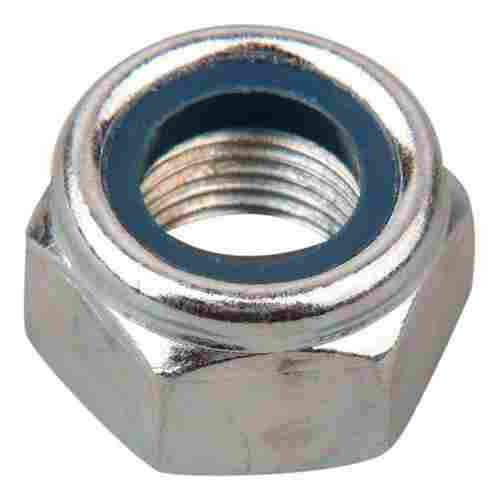 6 mm A Grade Threaded Carbon Steel Nylock Flange Nut
