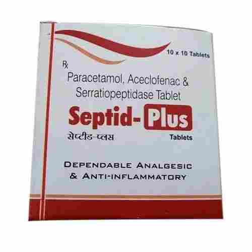 Banson Septid Plus Pain Killer Anti Inflammatory Tablets