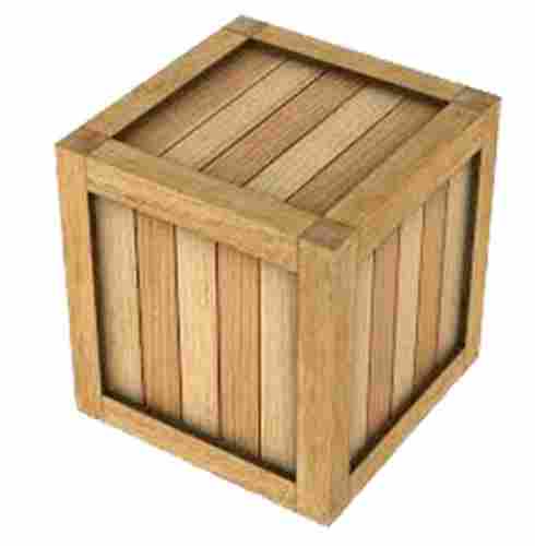 Durable And Light Weight Square Wooden Packaging Box
