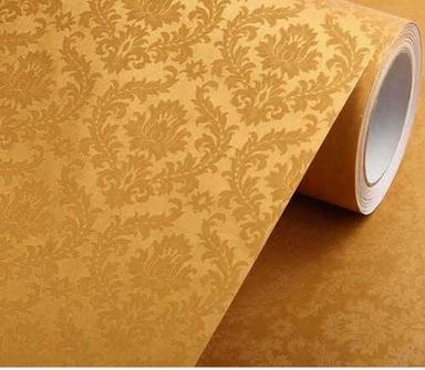 1.2 Mm Thickness Plain/Printed Yellow Golden Pvc Stickers