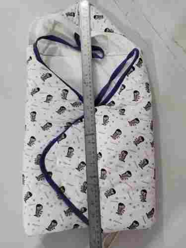 Hodded Baby Cotton Wrapping Sheet For Winter Season, Age Group 0-6 month
