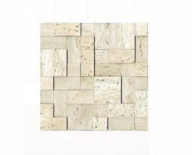 Brown 12 X 12 Inch Square Super Glossy Sandstone Wall Tile 