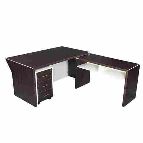 Eco Friendly And Modern Solid Wooden Office Desk With Drawer Storage