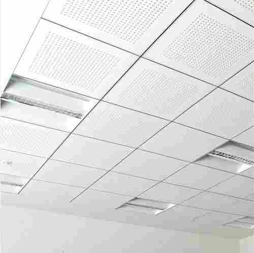 High Thermal And Sound Insulation Gypsum False Ceiling Tiles For Office