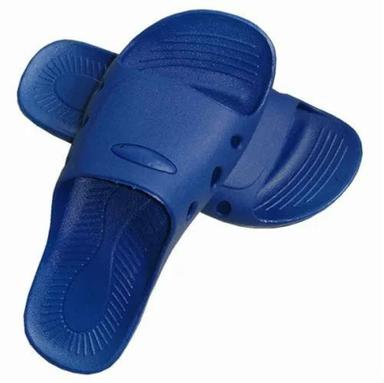 Blue Unisex Anti-Slip Electrostatic Discharge (ESD) Flip Flop Slippers