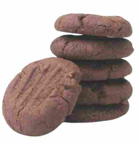 Round Sweet And Delicious Rich Ingredient Crunchy Chocolate Biscuits