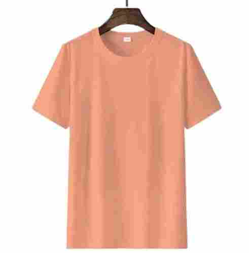 Short Sleeves Round Neck Cotton T Shirts For Mens