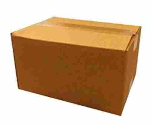 25.4x20.3x15.2 Cm Rectangular Matte Kraft Paper Corrugated Shipping Box