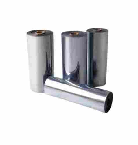 0.022 MM Thick Smooth Finish Silver Metallic Coated Paper Roll