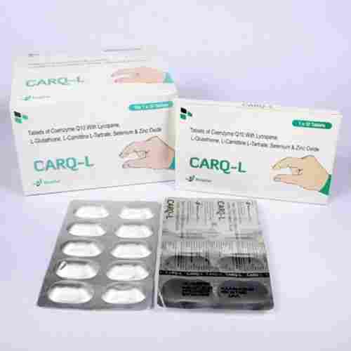 Fat Soluble Carq-L Antioxidant Tablet For Health Benefits
