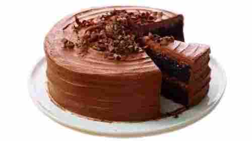 Round Shape Hygienically Packed Sweet Tasty Chocolate Eggless Cake