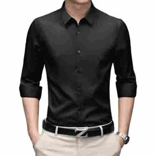 Men'S Plain Summer Season Full Sleeve Breathable Casual Wear Cotton Shirt