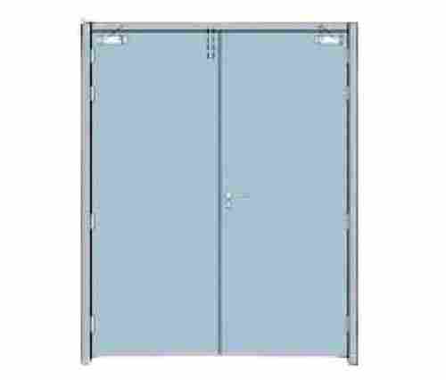 Rectangular Plain Texture Galvanized Surface Steel Door For Residential Purposes 