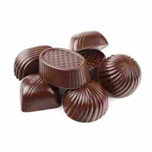 Round And Semi Circle Handmade Sweet Chocolate For Eating Use