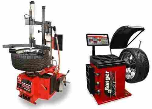 Semi-Automatic Motor Cycle & Scooty Tyre Changer Machine