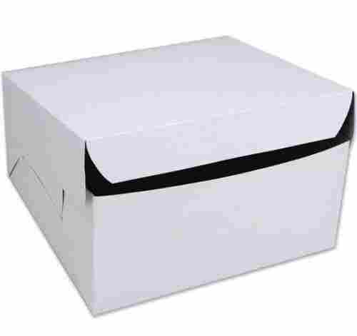 8 X 8 X 4 Inches Rectangular Matte Finished Kraft Paper Cake Packaging Box