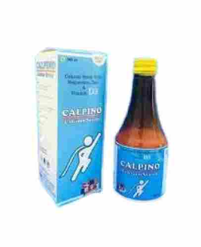 Liquid Form Calpino Calcium Syrup General Medicines 