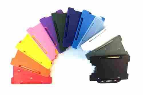 Rectangular Multicolor Plastic Card Holders For Card Safety