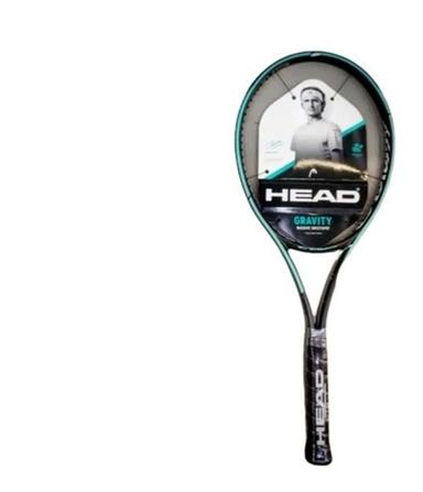 27 Inch Light Weight And Color Coated Graphite Lawn Tennis Racket Face Size: 95 Cm