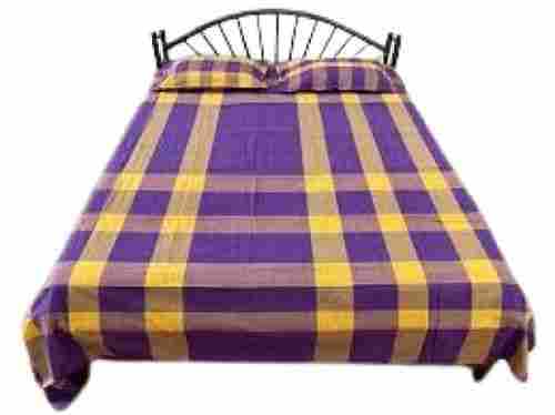 90 X 108 Inch Length Pure Cotton Plain Full Size Handloom Bed Sheet