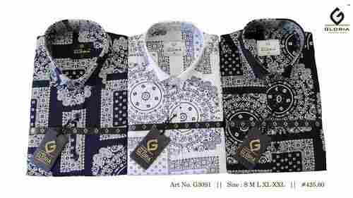 GLORIA Men's casual and party wear Shirt