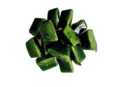 White N Blue Ready To Cook 100% Fresh A Grade Frozen Dark Green Spinach Cubes