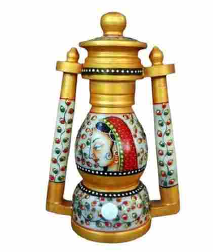 1 Kilograms Indian Decoration Easily Clean Painted Designer Marble Lantern