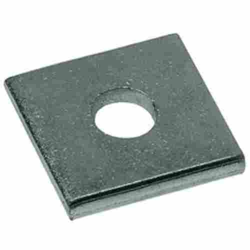 25 Mm, 3 - 4 Inches Mild Steel Square Shape Polished Flat Square Washers