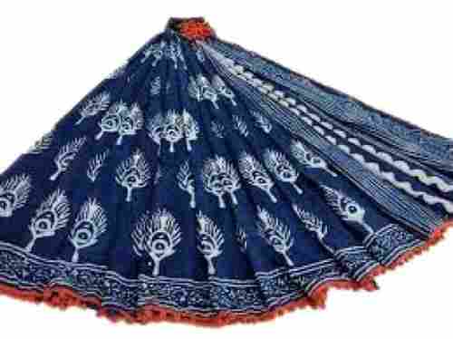 Ladies Casual Wear Printed Batik Print Cotton Saree
