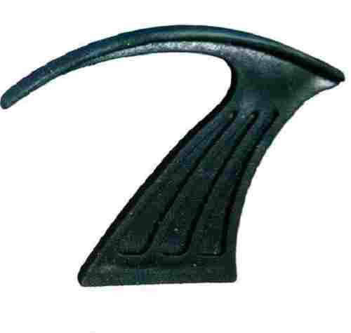 Black Color Coated Plastic Fixed Chair Handle With 600 Gram Weight