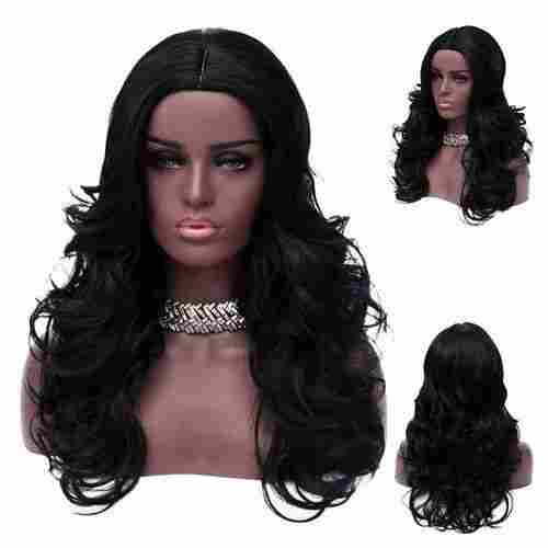 Natural Synthetic Wavy Hair Extension For Parlour And Personal