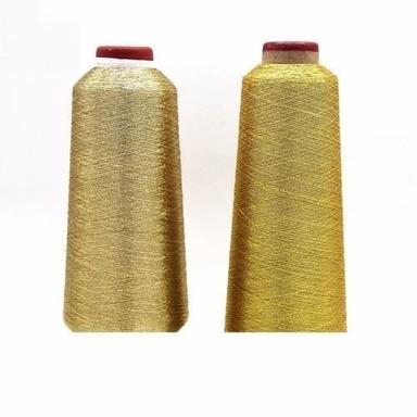 Golden High Tenacity Durable Flexible Knitting Filament Polyester Metallic Yarns