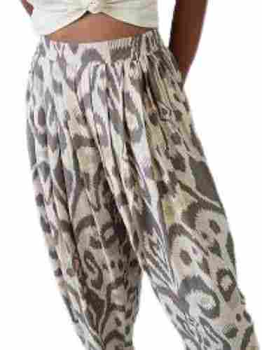 Ladies Casual Wear Printed Pattern Full Sleeves Patiala Pant