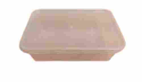 Rectangular Shape Off White 12 Inch Disposable Plastic Container