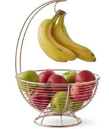 Handmade Durable And Light Weight Modern Art Metal Fruit Basket