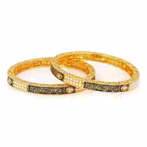 Shiny Look And Attractive Design Artificial Bangles For Party Wear