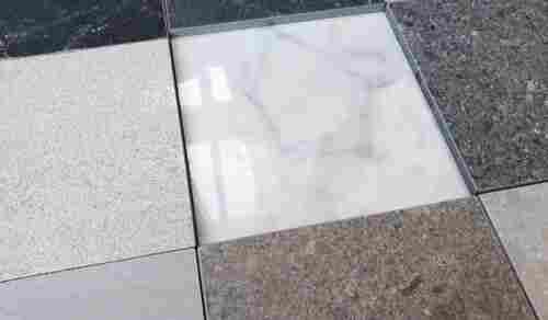 Square Shape White Marble Floor Tiles, Thickness 16 mm