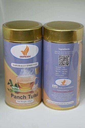 Strong Aroma And Nice Fragrance Organic Panch Tulsi Green Tea