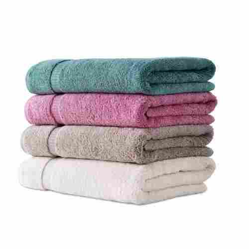 Easily Washable Multicolor Plain Body Towels