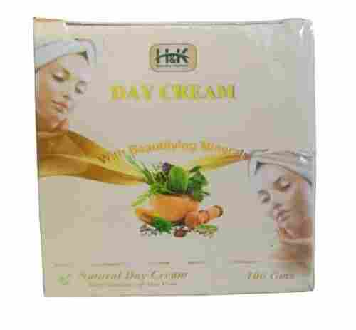 100 Gram Smooth Texture All Types Skin Herbal Face Cream 