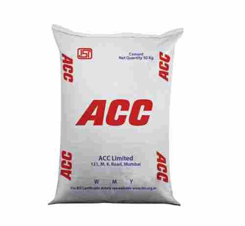50 Kg Moderate Raw Silicate Heat Rapid Hardening Acc Cement