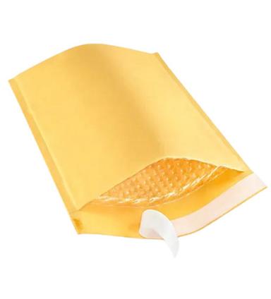10 X 5 Inches Rectangle Plain 400 Grams Storage Bubble Mailer Coating Material: Plastic
