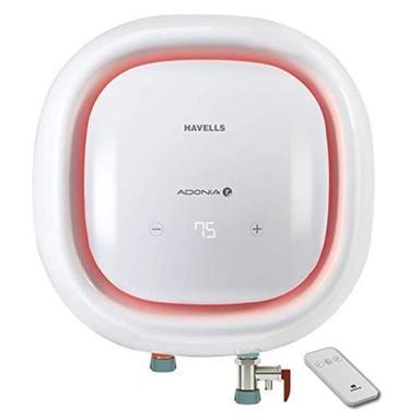 White 453X453X394Mm Square Wall Mounted Havells Adonia Digital Electric Water Heater