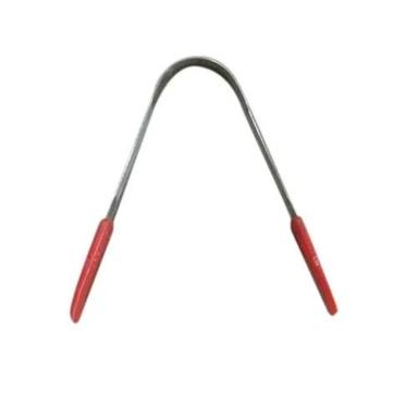 Rust Free Flexible Plastic Handle U-Shaped Stainless Steel Tongue Cleaner Age Group: Suitable For All Ages