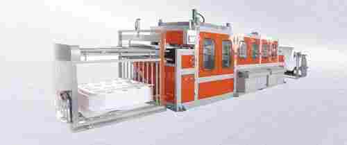 Fast Food Box Foaming Machine With Sheet Width 640-1050mm
