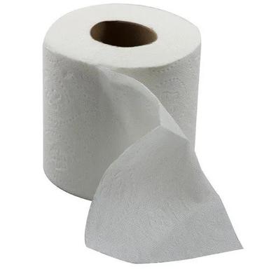 White 200 Gram Plain Non-Woven Ultra-Soft Toilet Tissue Paper Rolls