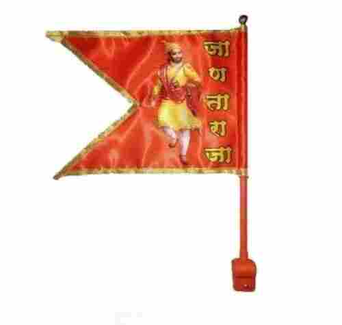 6 X 4 Inches Light Weight Plastic Stand Printed Polyester Religious Flag 